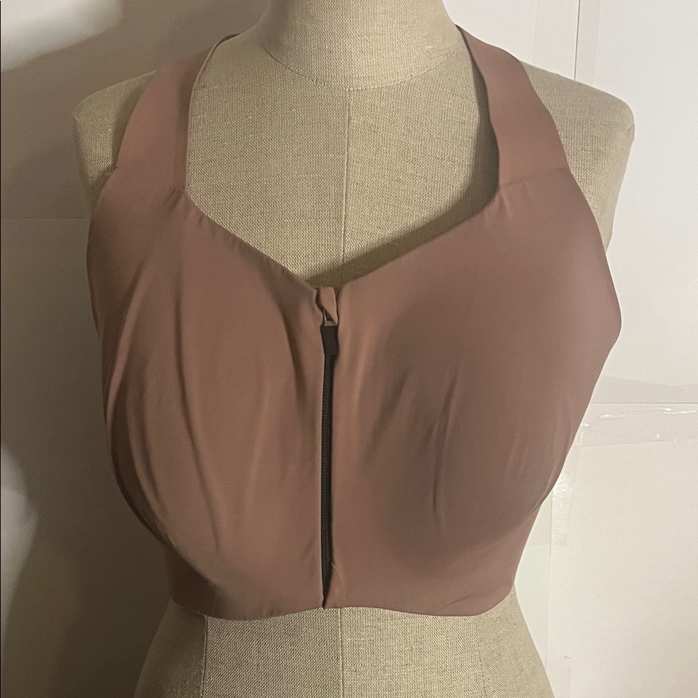 😄Knix catalyst front zip sports bra 8+